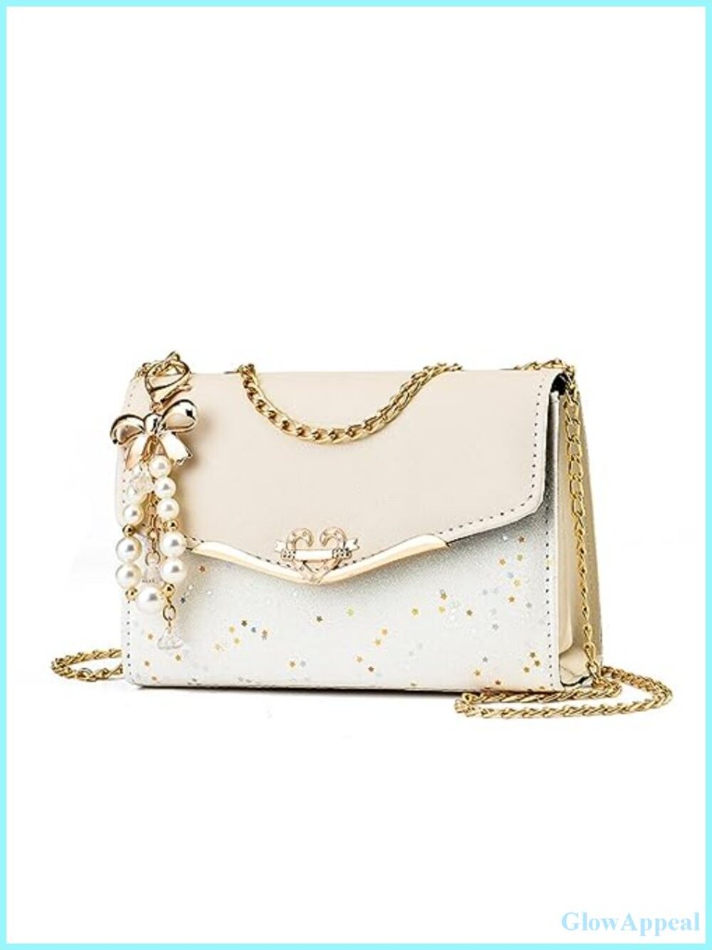 PU Leather Crossbody Messenger Bag Convertible Clutch Purse
